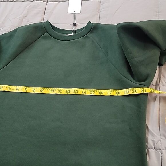 Lovers + Friends Hunter Green Oversized Long sleeve Sweater Dress. Nwt - Picture 8 of 10